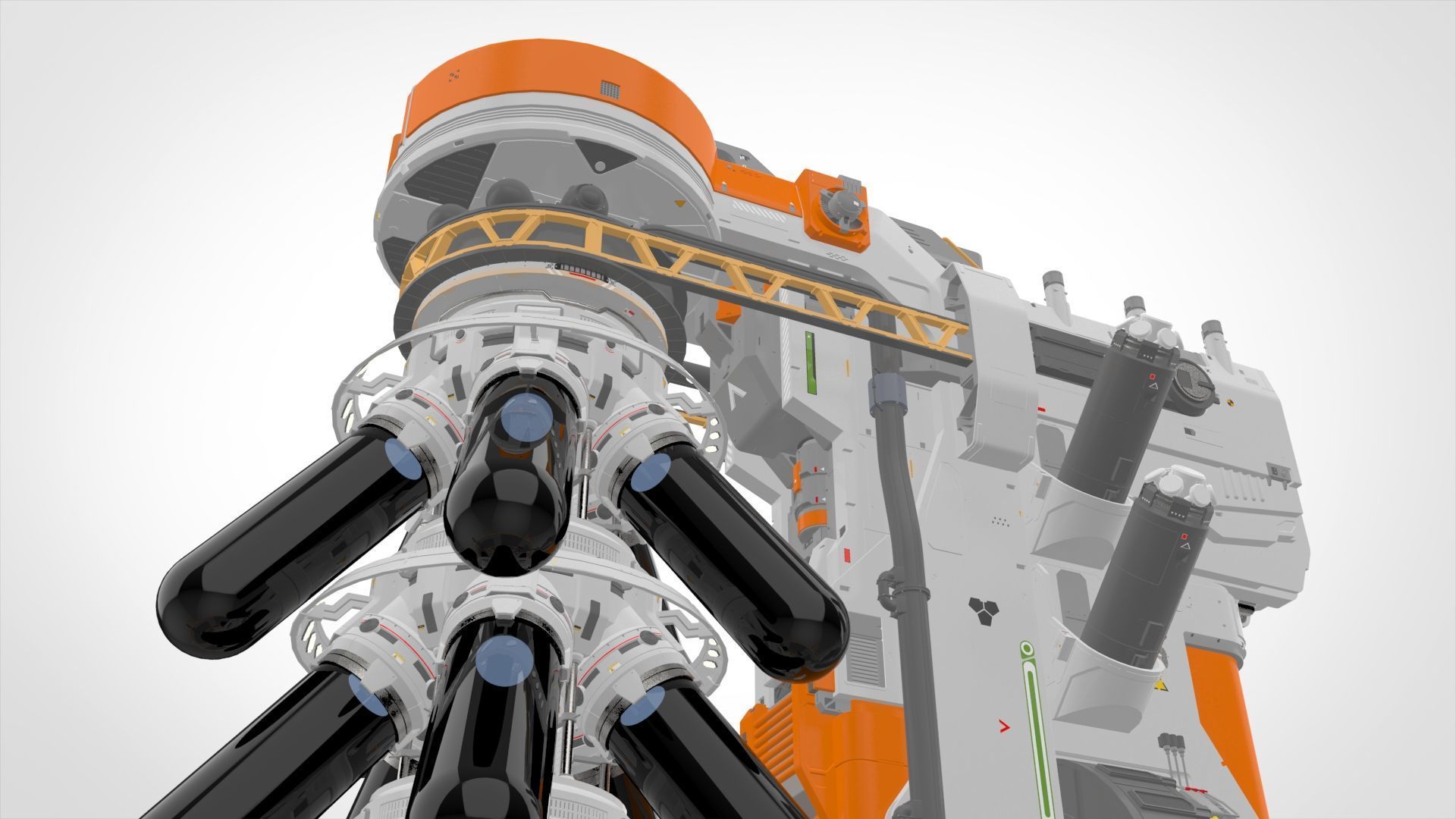 Sci-fi incubator 3D model_26