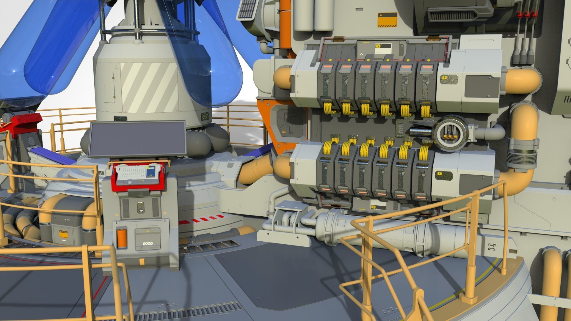 Sci-fi incubator 3D model_19