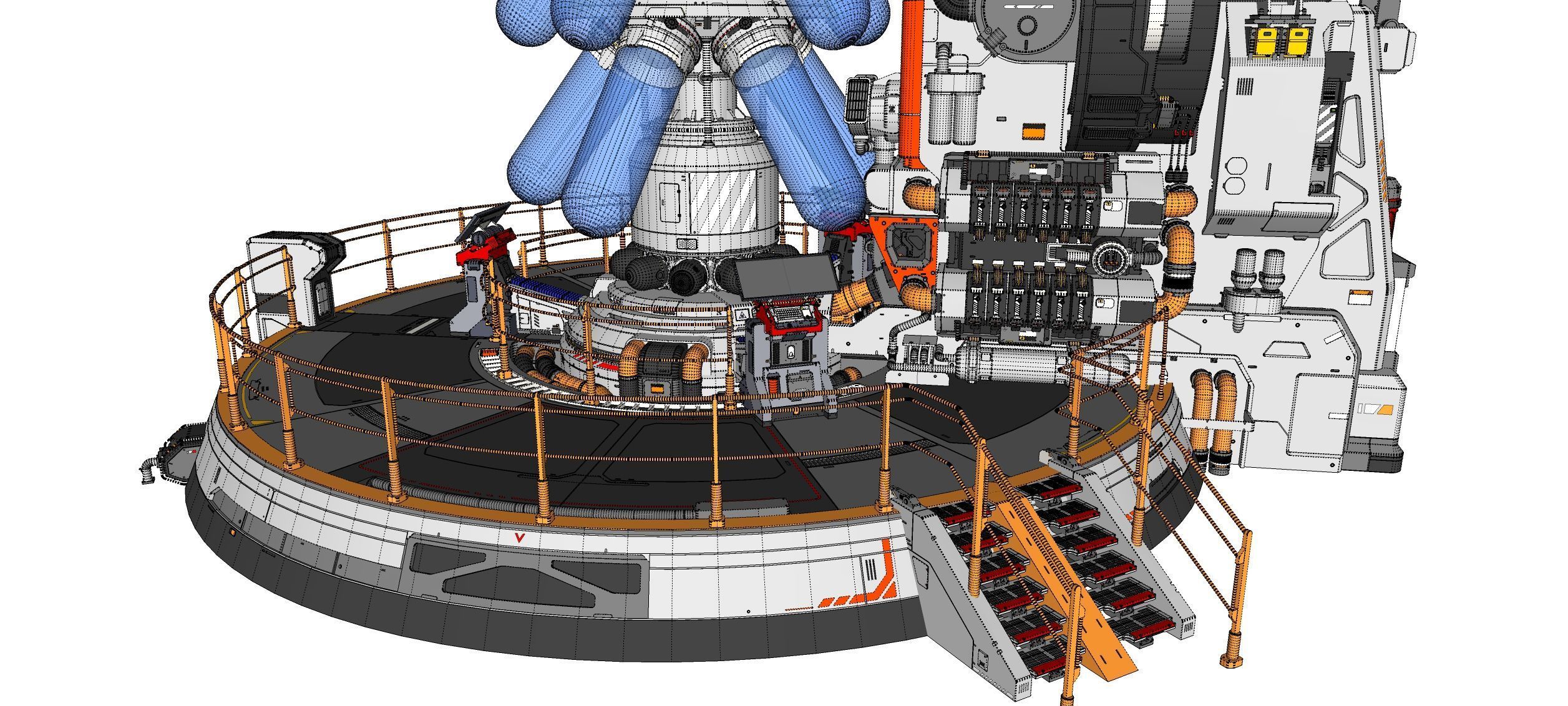 Sci-fi incubator 3D model_38
