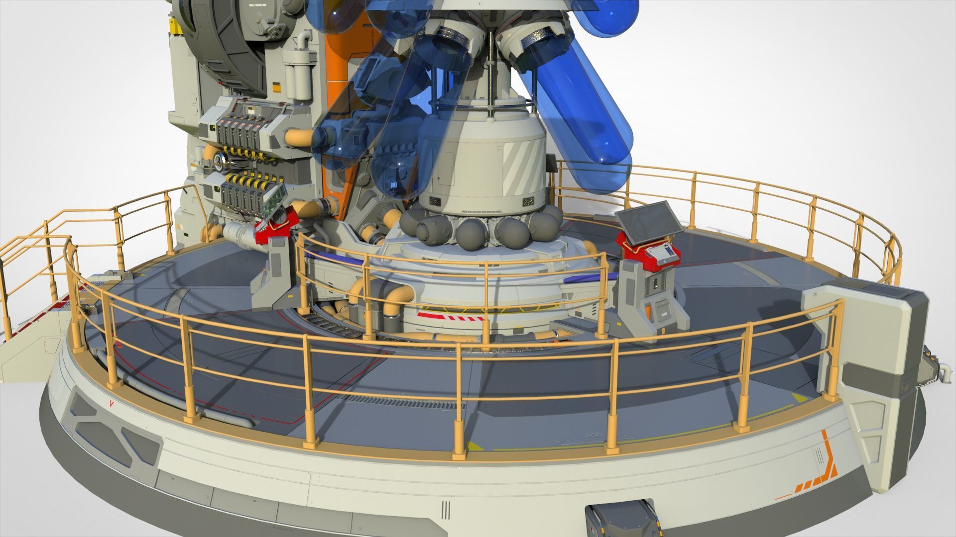 Sci-fi incubator 3D model_13