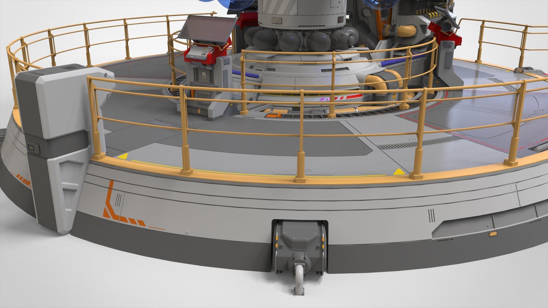 Sci-fi incubator 3D model_14