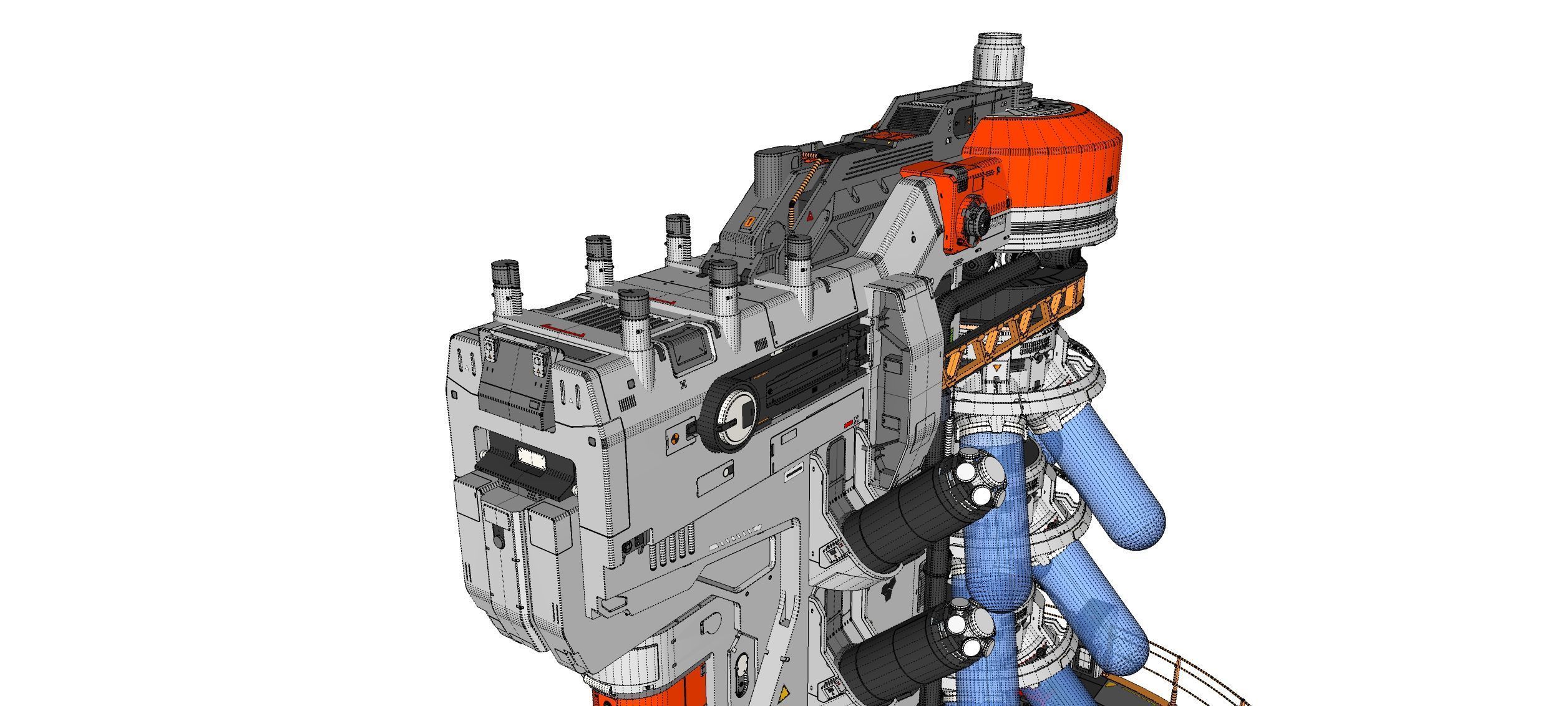 Sci-fi incubator 3D model_46