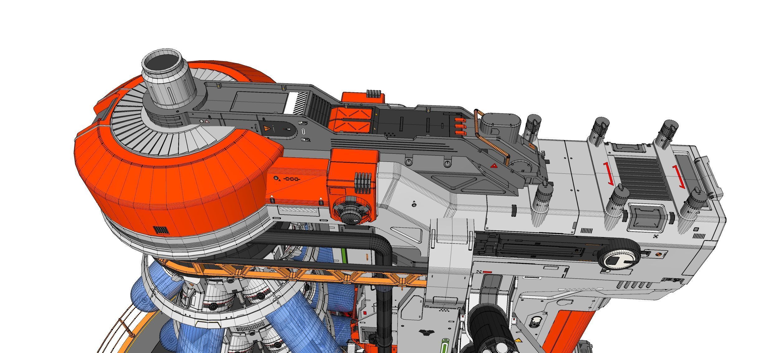 Sci-fi incubator 3D model_44