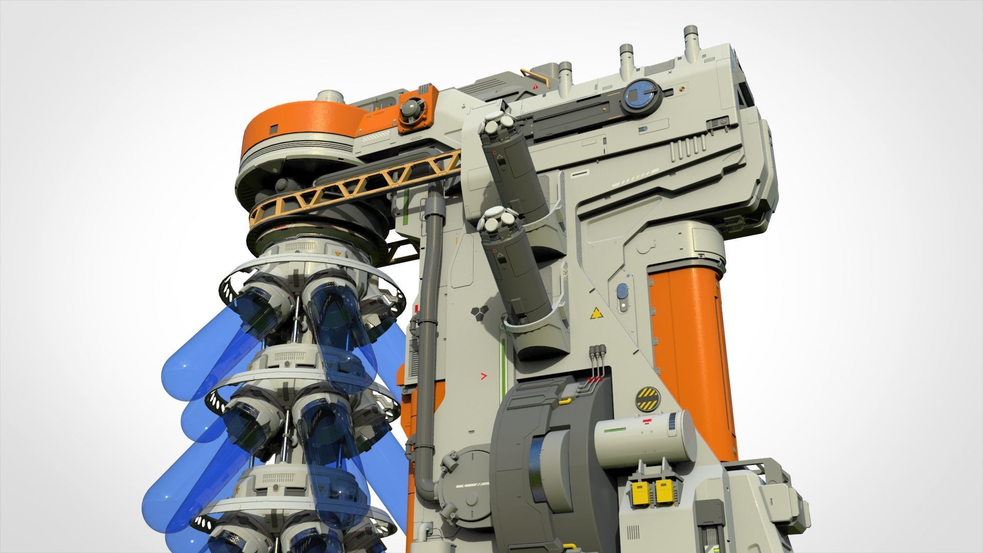 Sci-fi incubator 3D model_22