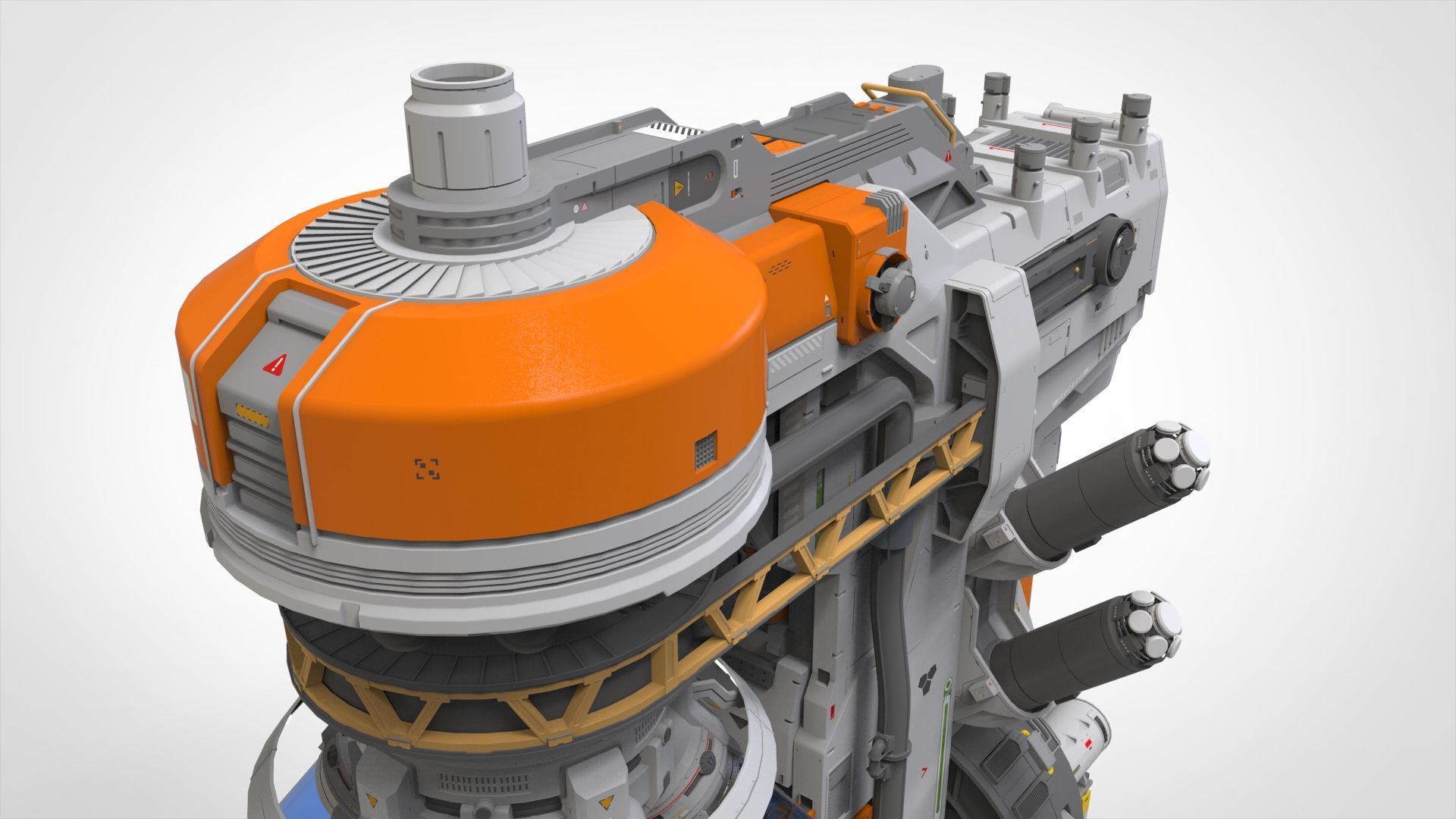 Sci-fi incubator 3D model_34