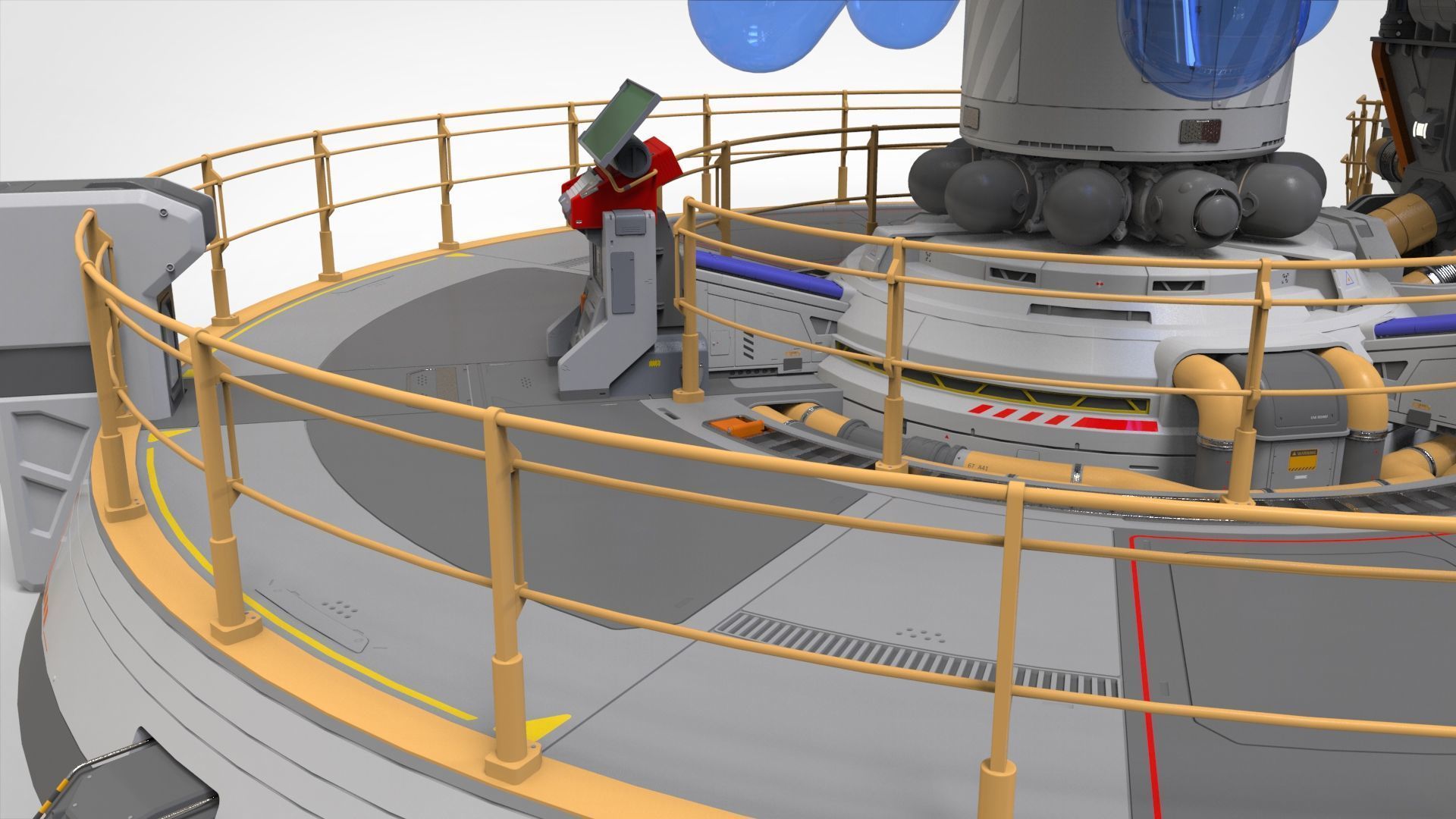 Sci-fi incubator 3D model_15