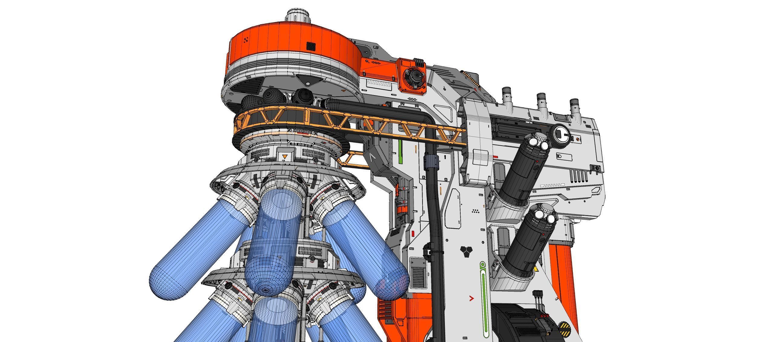 Sci-fi incubator 3D model_43