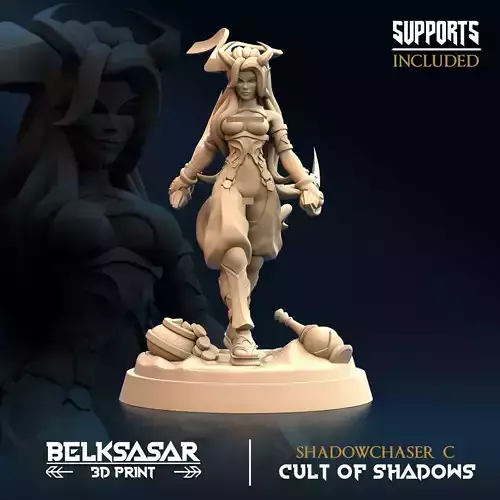 Tiefling - Shadowchaser C Nude 