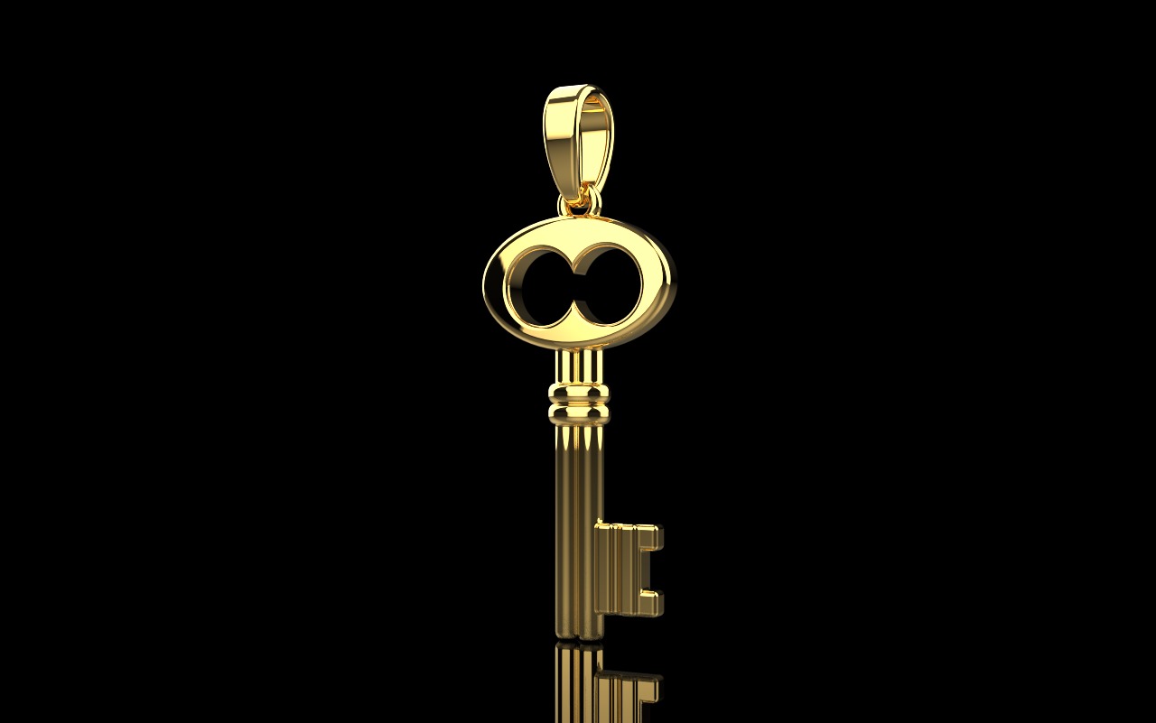 Key pendant model 955 3D print model_14
