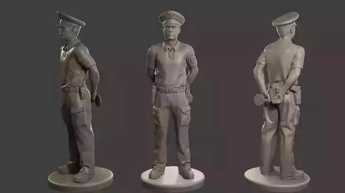 Male Slovac Traffic Police STP 001