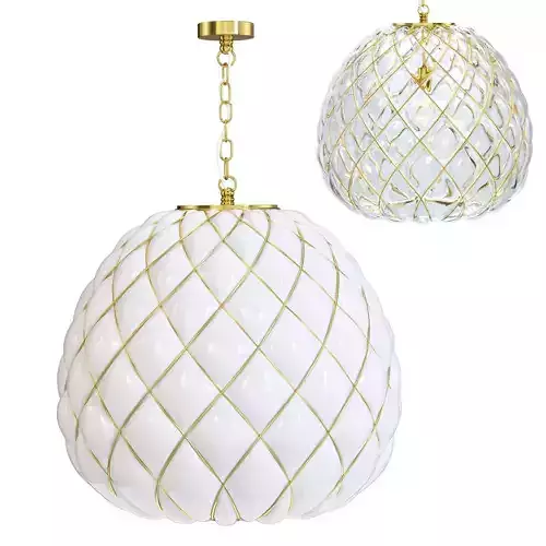 Pendant lamp Fontana Arte Style