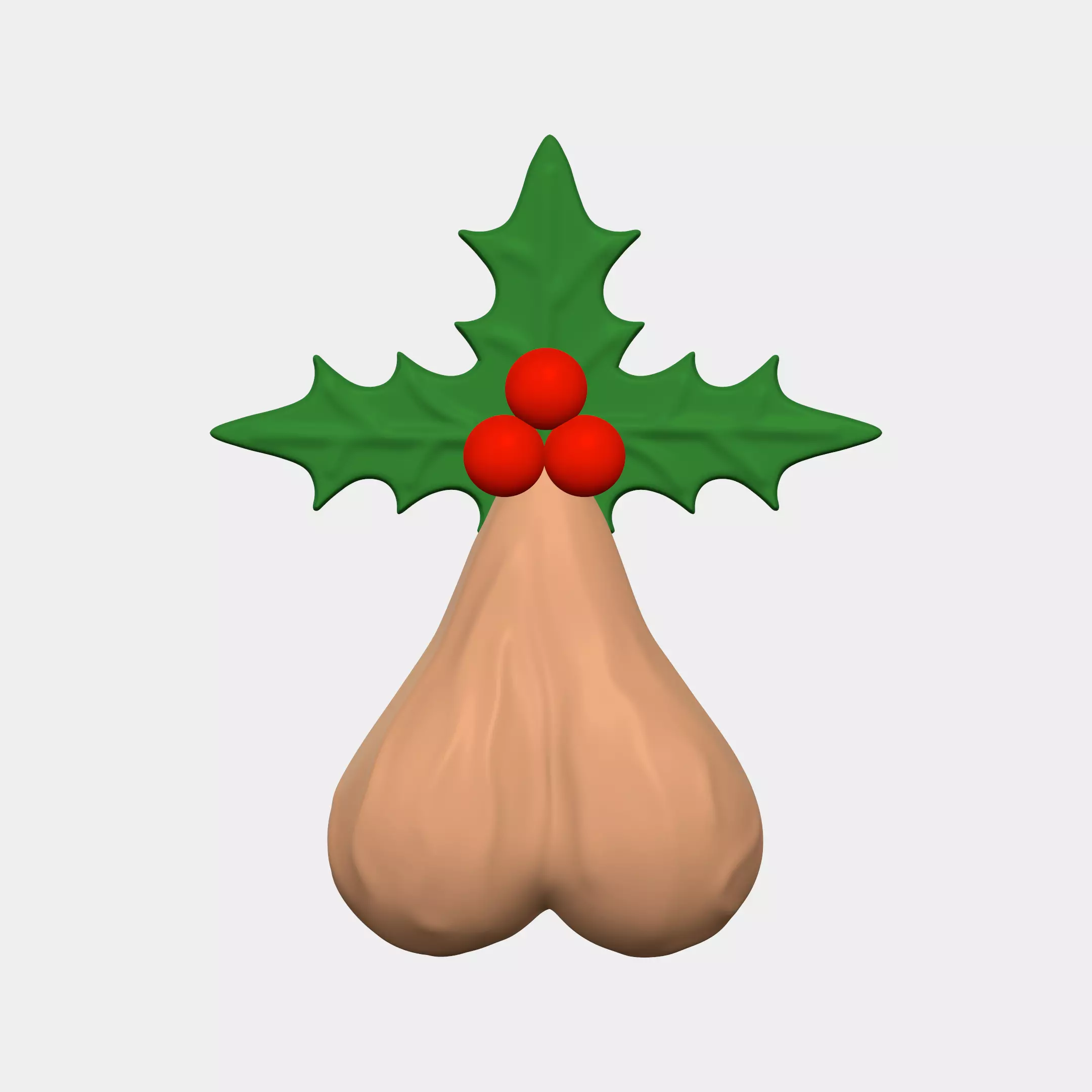 Mistletoe Jingle Balls xmas ornament 3D print model_0