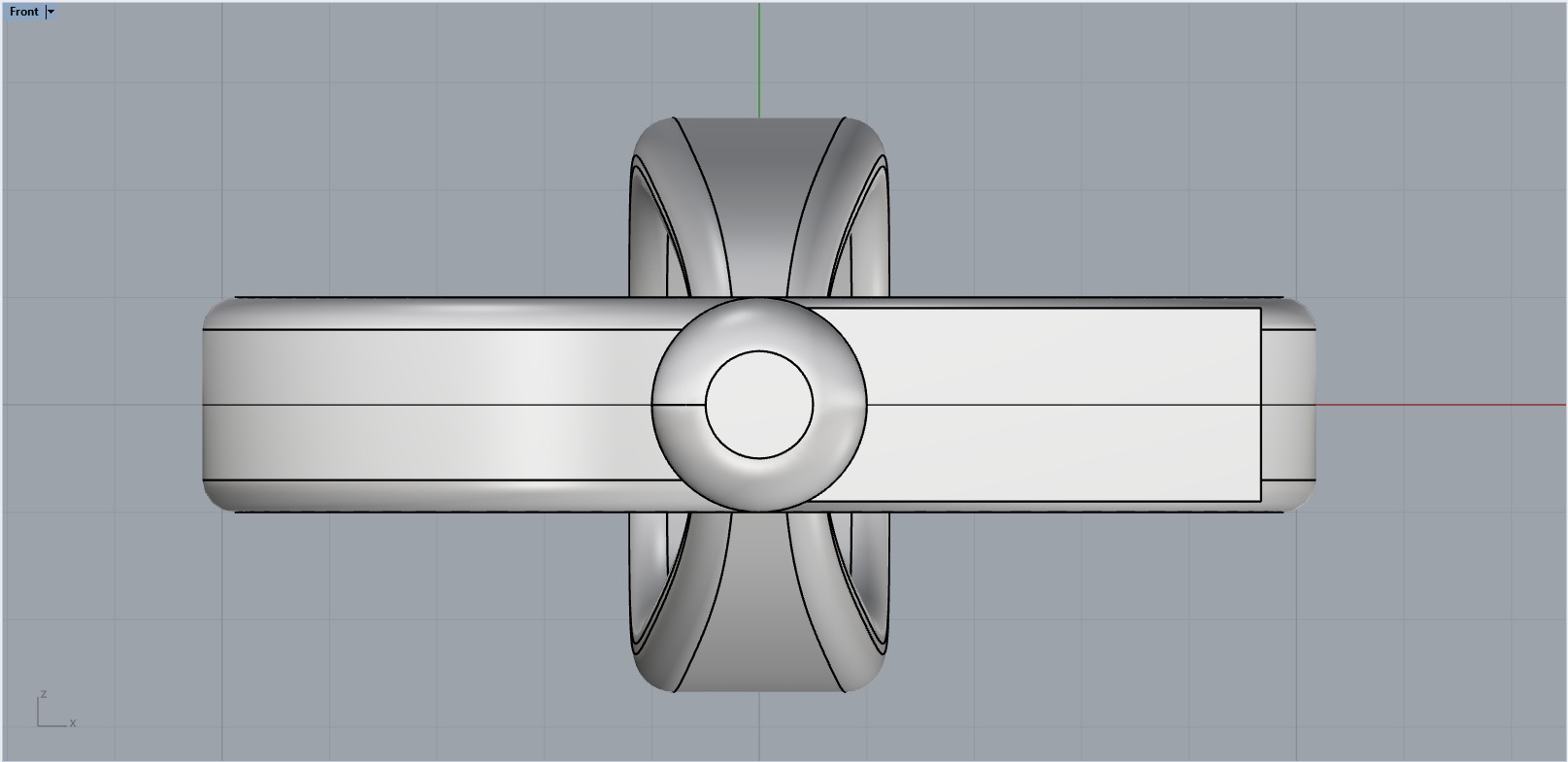 Key pendant model 954 3D print model_7
