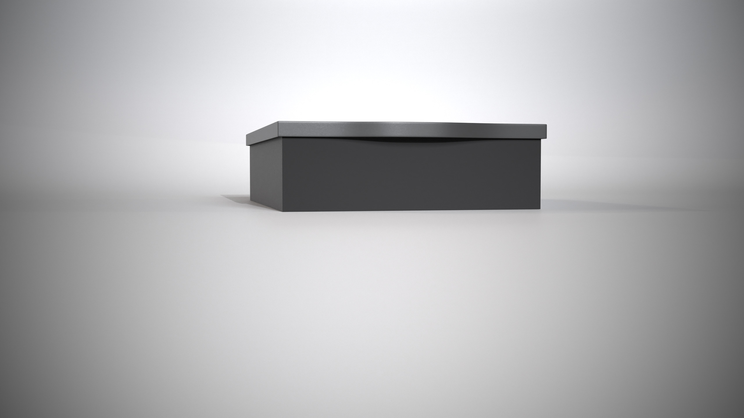 Jewelry Box with Curved Lid 3D Printable Model 3D print model_9