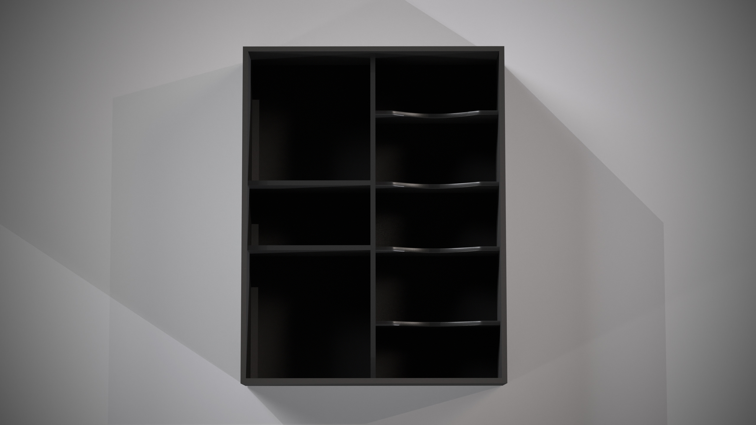 Jewelry Box with Curved Lid 3D Printable Model 3D print model_4