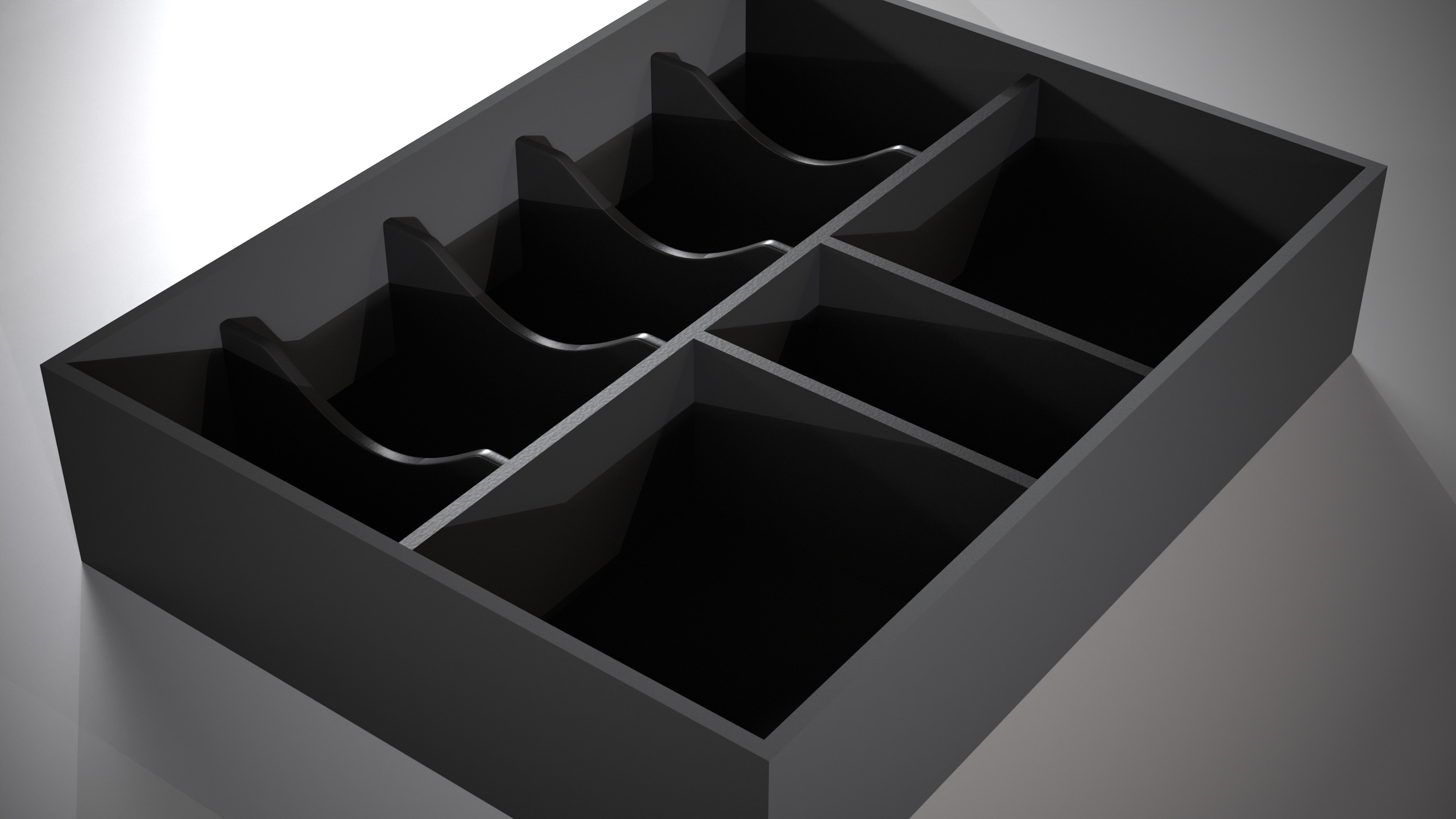 Jewelry Box with Curved Lid 3D Printable Model 3D print model_11