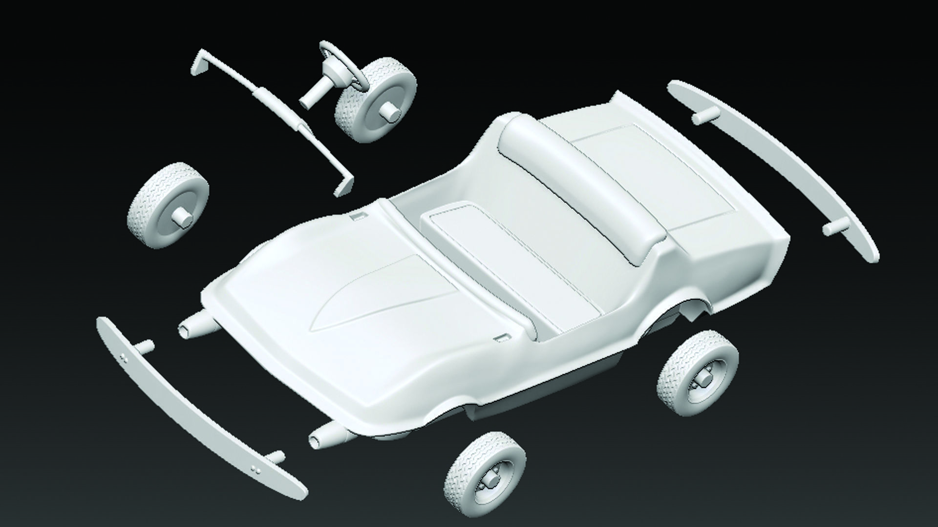 Autopia Classic Collection Car 3D print model_2