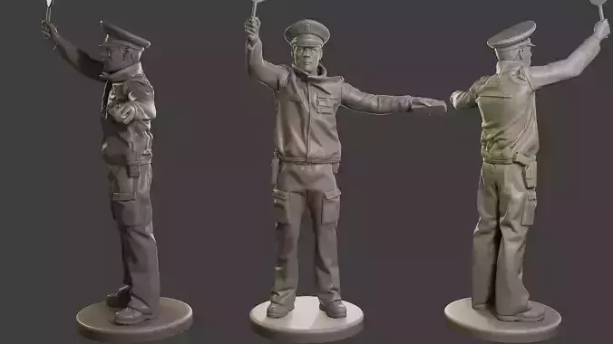 Male Slovac Traffic Police STP 002