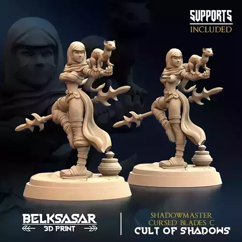 Shadowmaster Cursed Blades C Nude and Normal