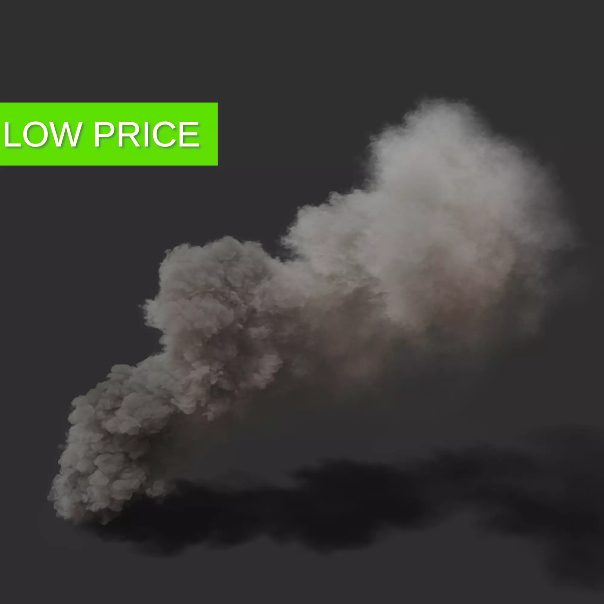 3D Smoke Low Price Series 3D model_0