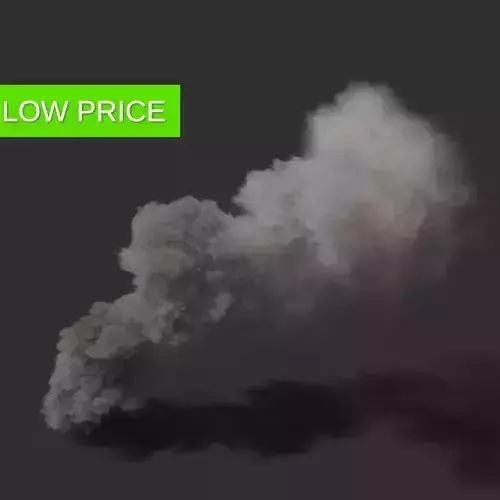 3D Smoke Low Price Series 3D model