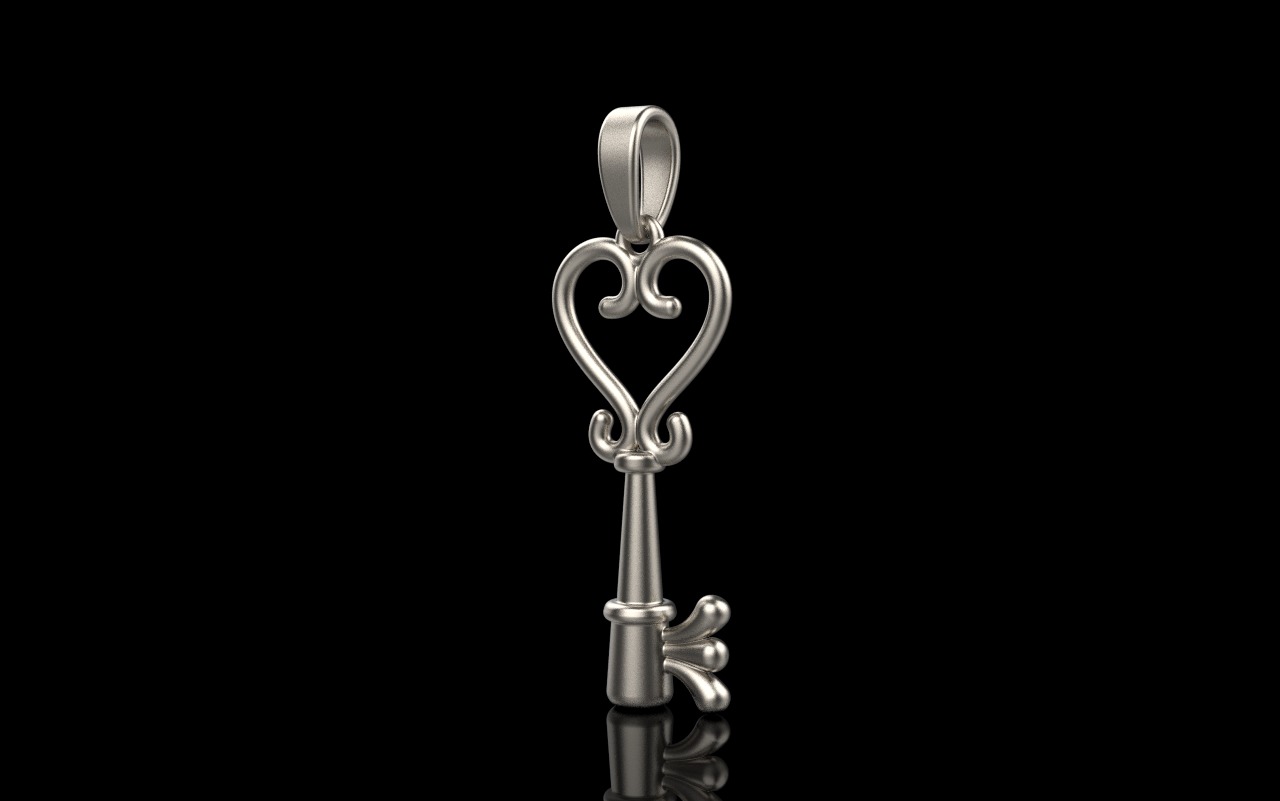 Key pendant model 952 3D print model_31