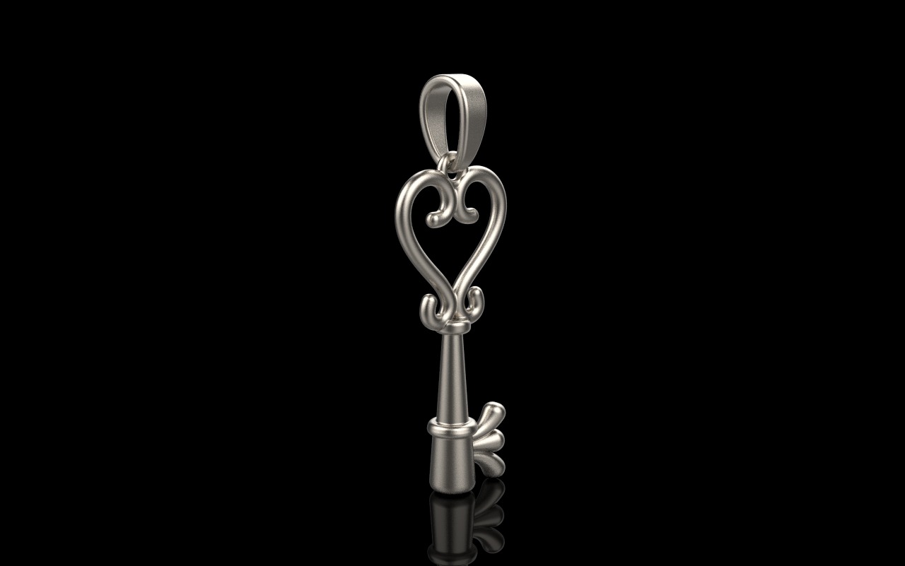 Key pendant model 952 3D print model_23
