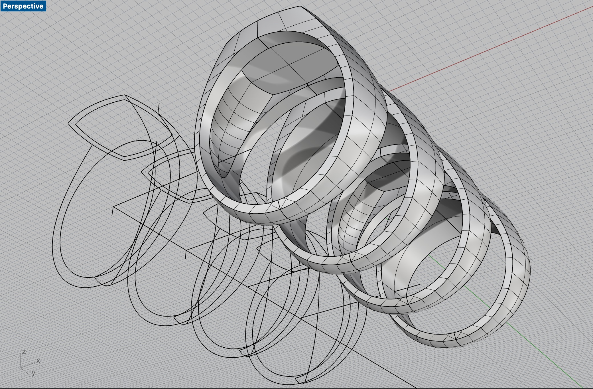 Square 12x12 mm Signet Rings 116 items 3D print model_11