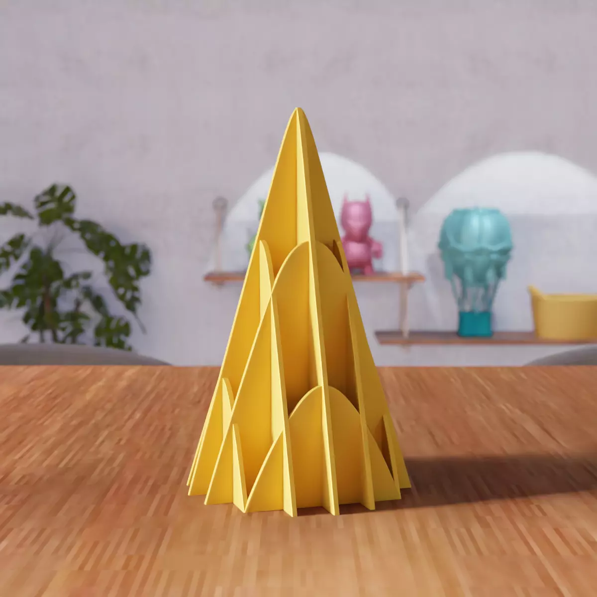 Christmas Tree Set - 390 3D print model_4