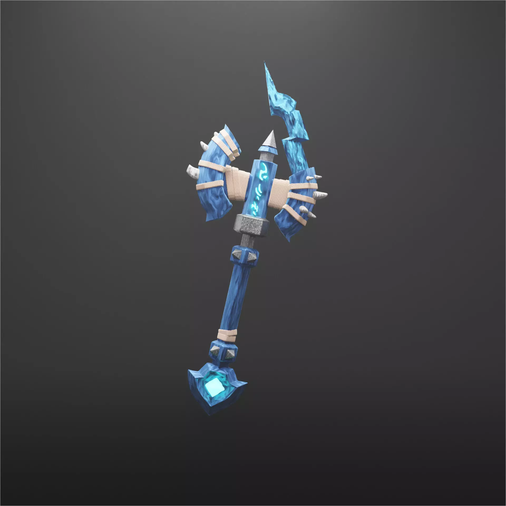 Black icicle from World of Warcraft 3D print model