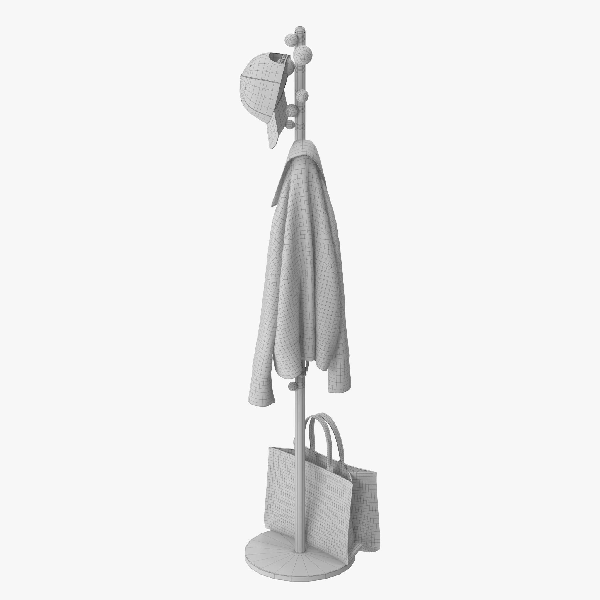 Bubble Miniforms Coat Stand 3D model_19