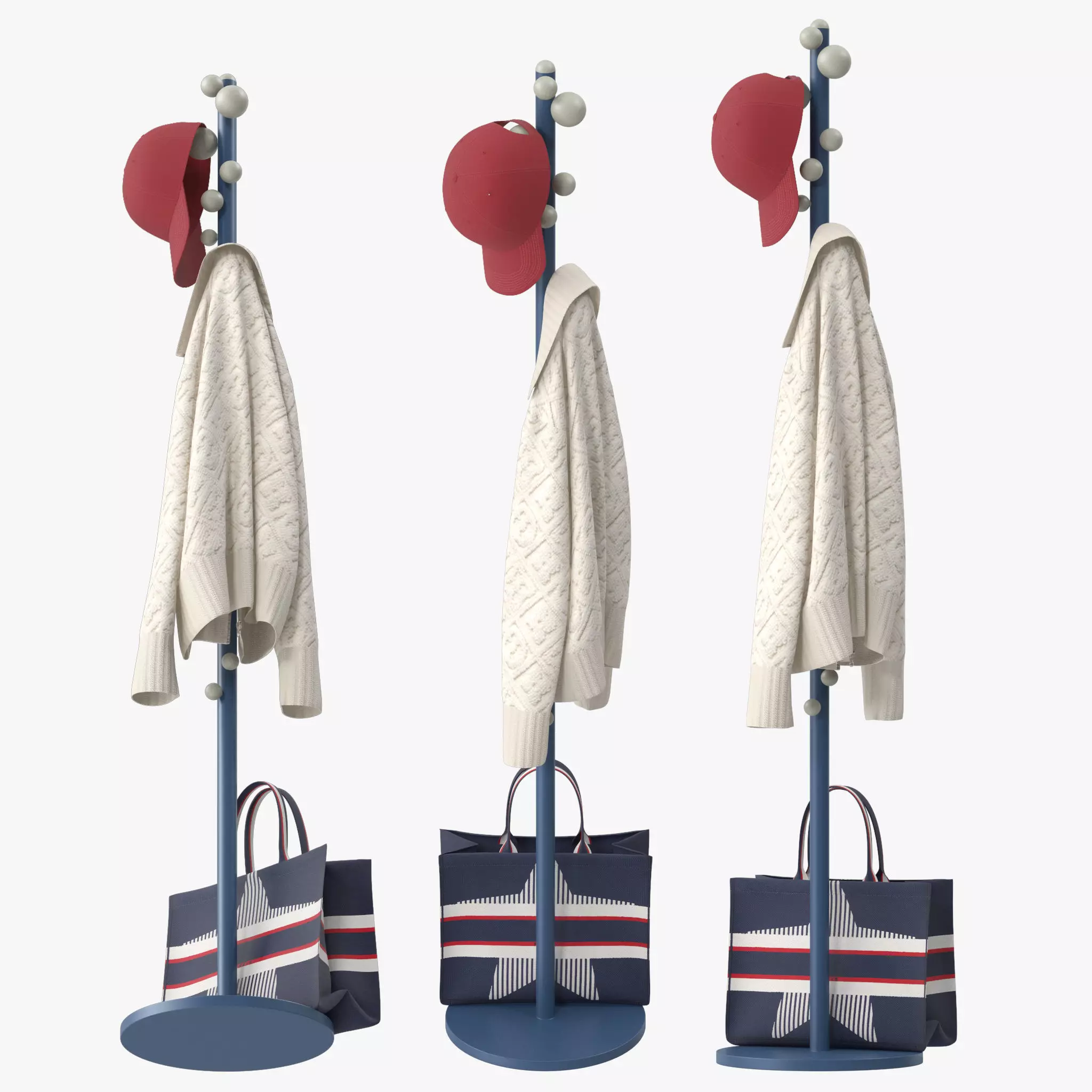 Bubble Miniforms Coat Stand 3D model_0