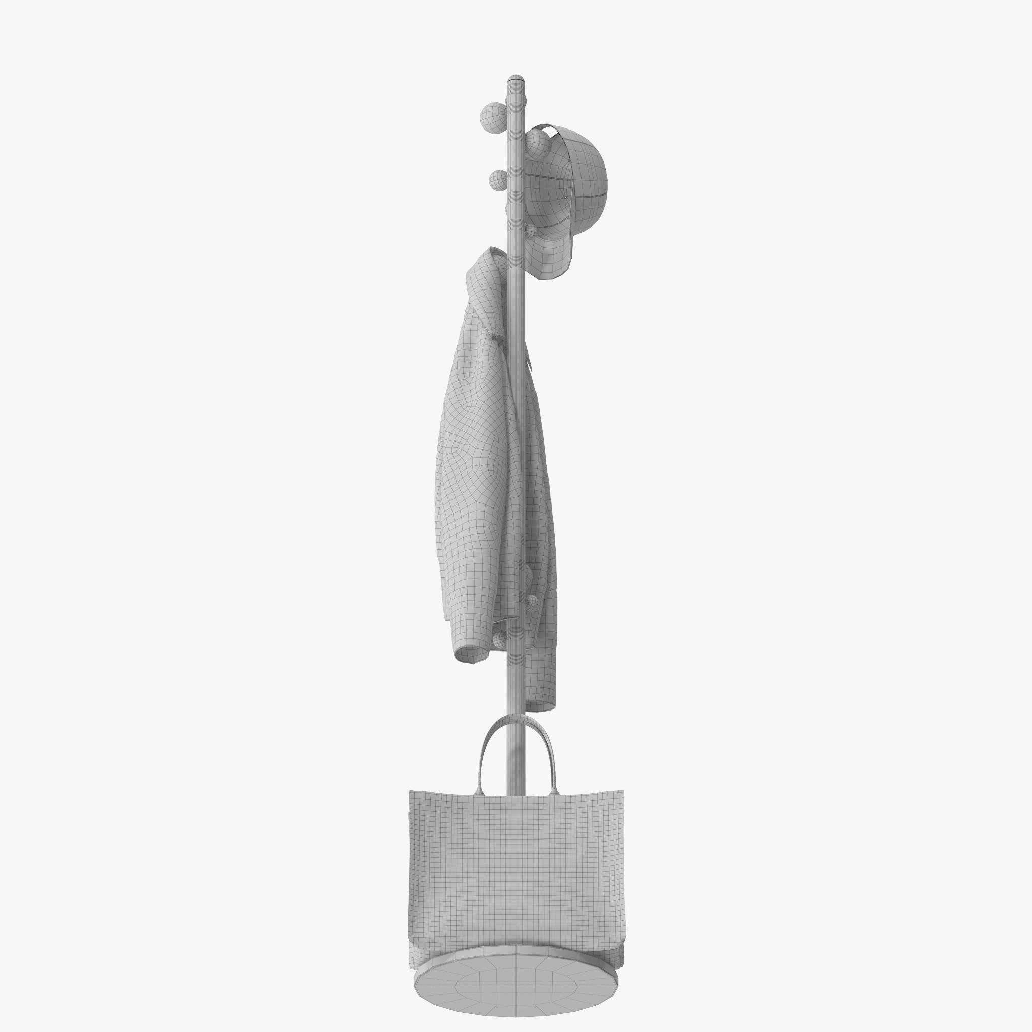 Bubble Miniforms Coat Stand 3D model_18
