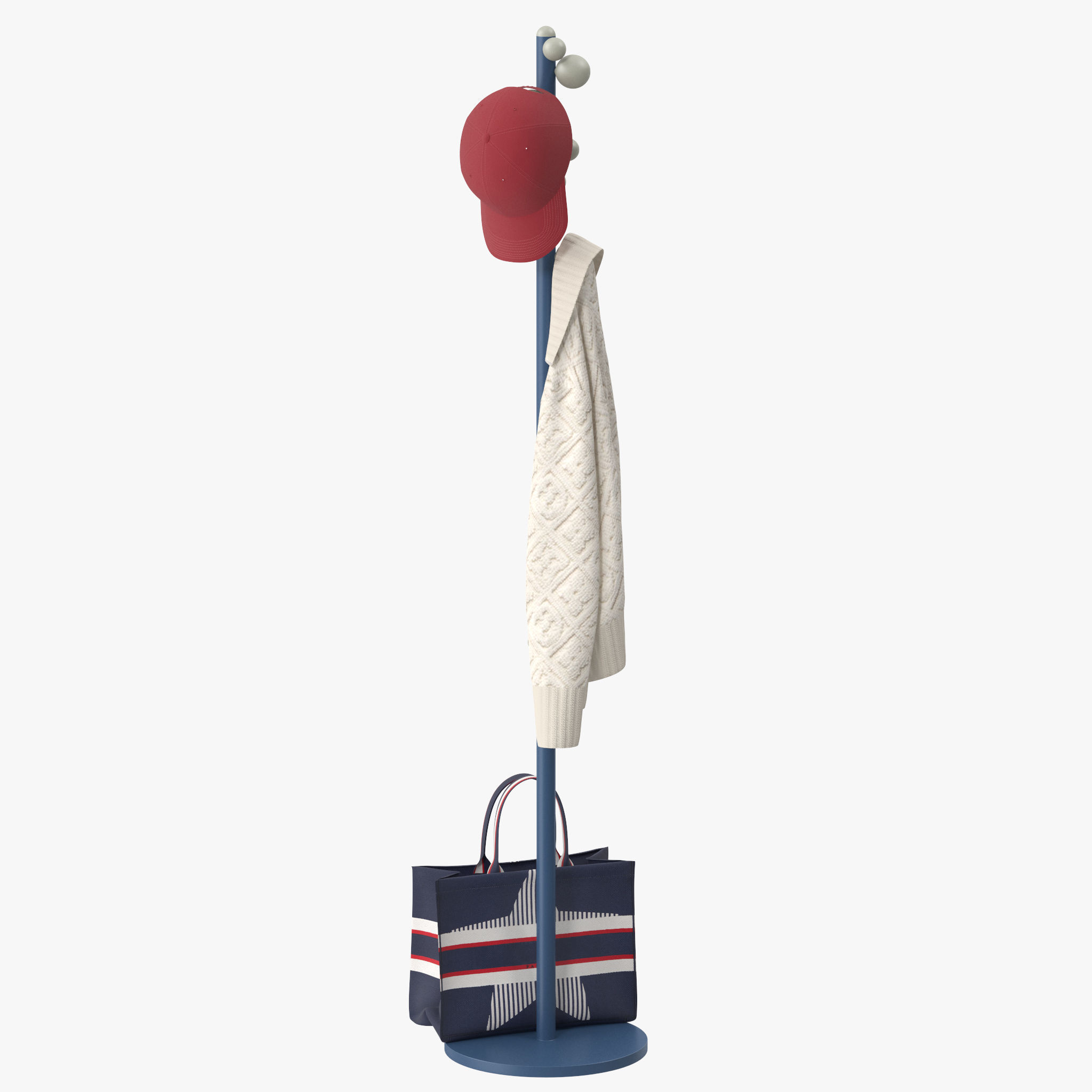 Bubble Miniforms Coat Stand 3D model_7