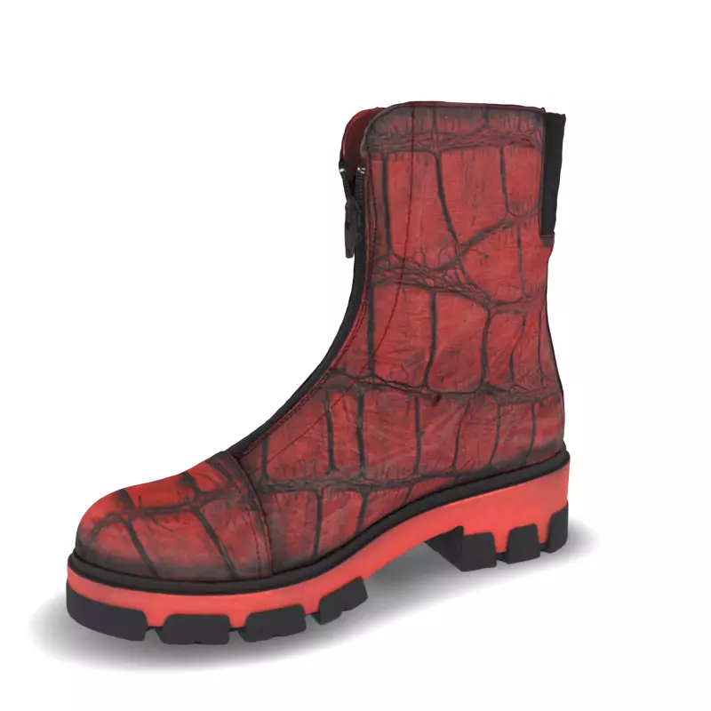 boot shoes 3D model_0