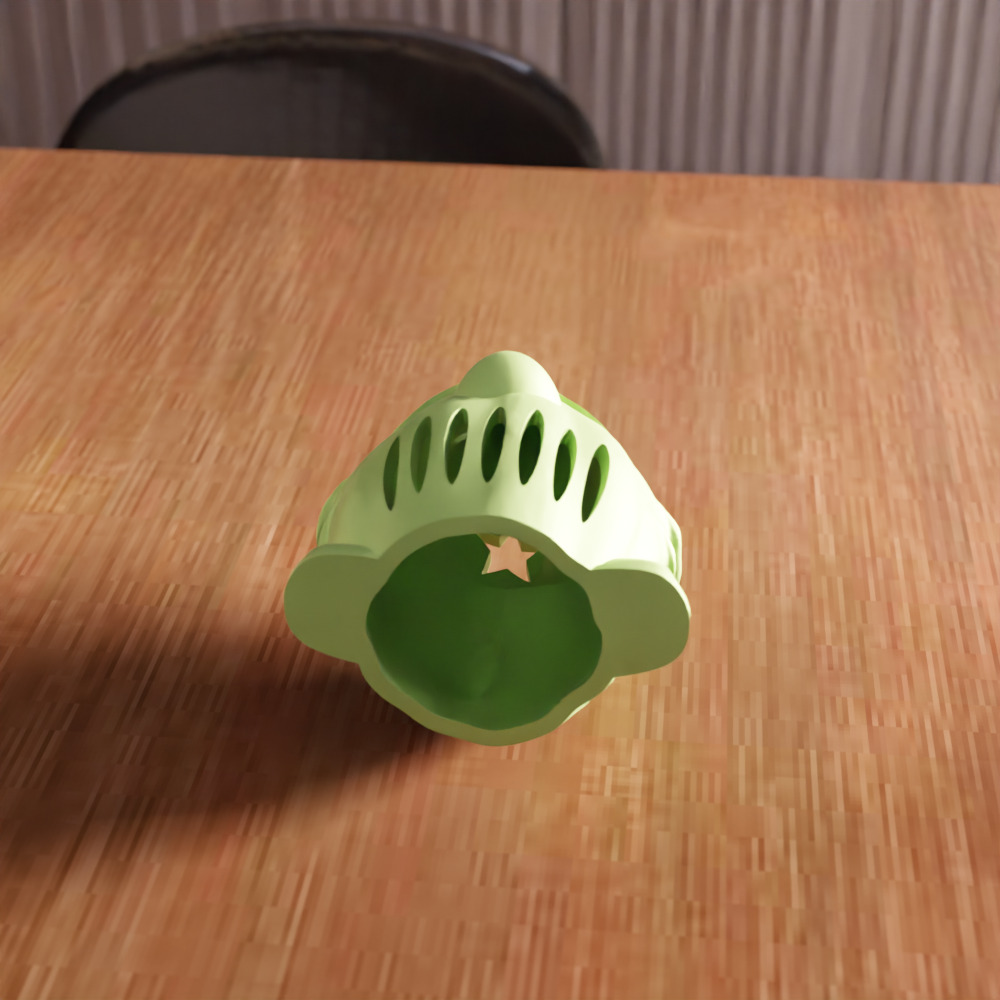 Christmas Gnome Tea Light - 242-1 3D print model_7