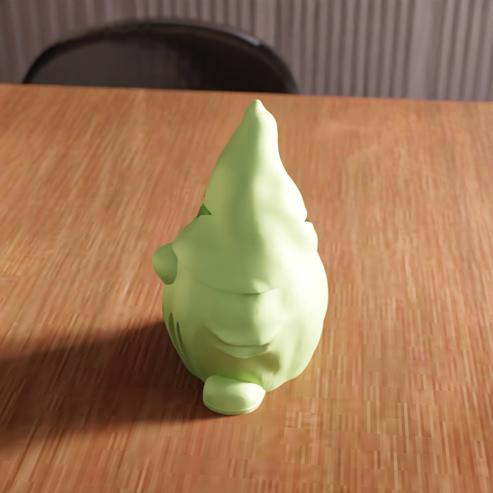 Christmas Gnome Tea Light - 242-1 3D print model_6