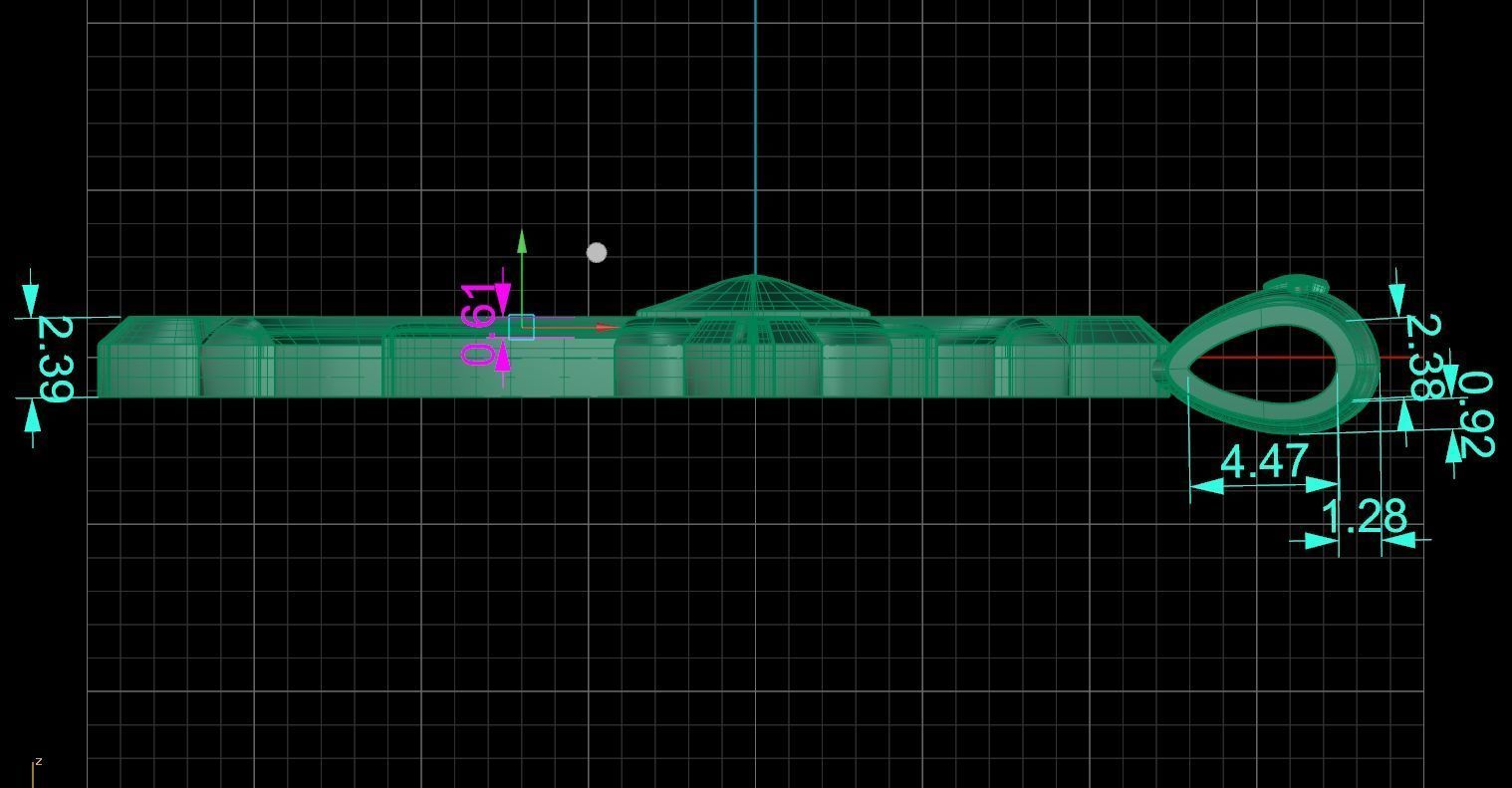 Ornamnet Cross 3D print model_8