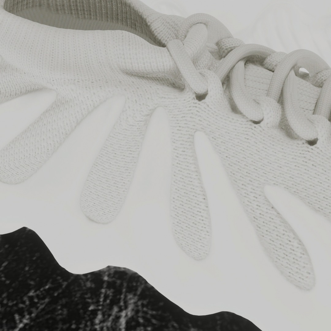 ADIDAS YEEZY BOOST 450 3D SHOES Low-poly 3D model_10