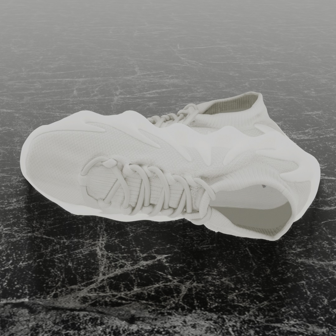 ADIDAS YEEZY BOOST 450 3D SHOES Low-poly 3D model_7