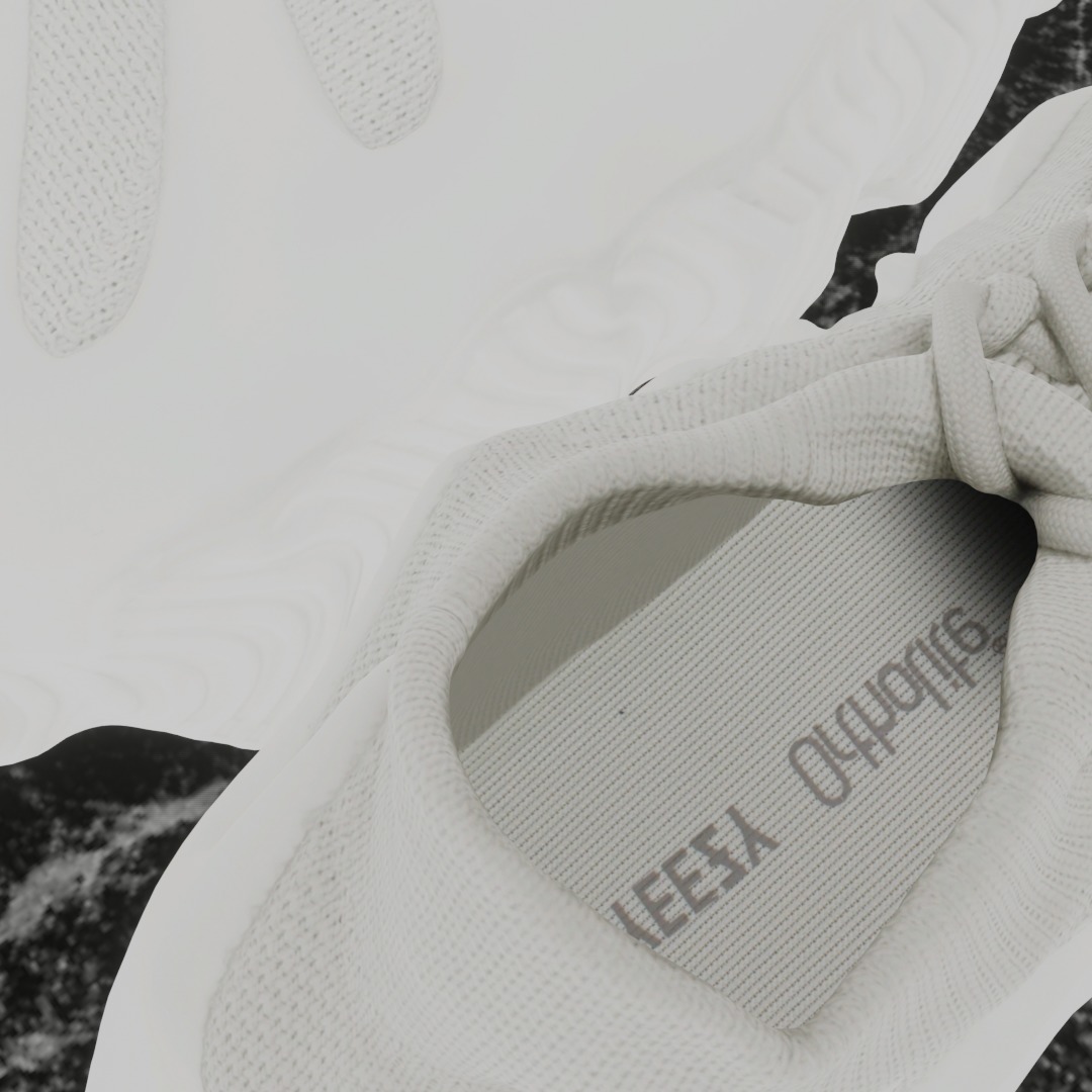 ADIDAS YEEZY BOOST 450 3D SHOES Low-poly 3D model_9