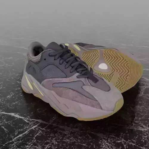ADIDAS YEEZY 700 MAUVE 3D SHOES