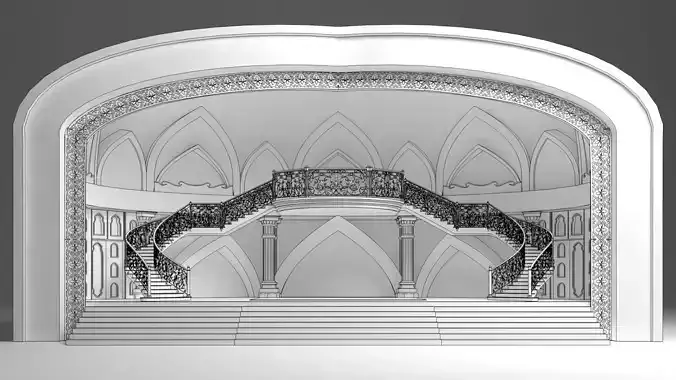 Sheesh Mahal Wedding Stage