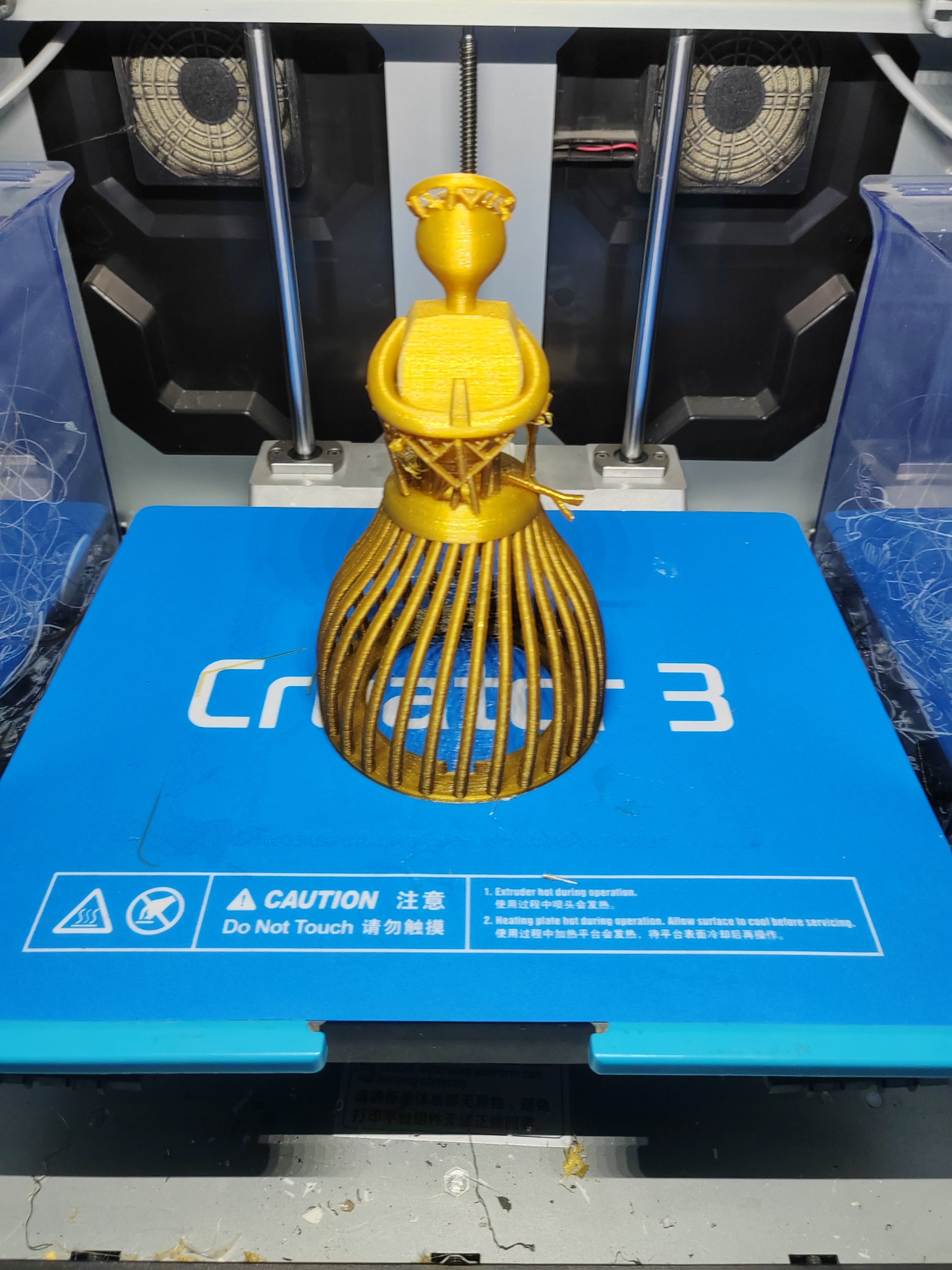 Angel Christmas Ornament 3D print model_2