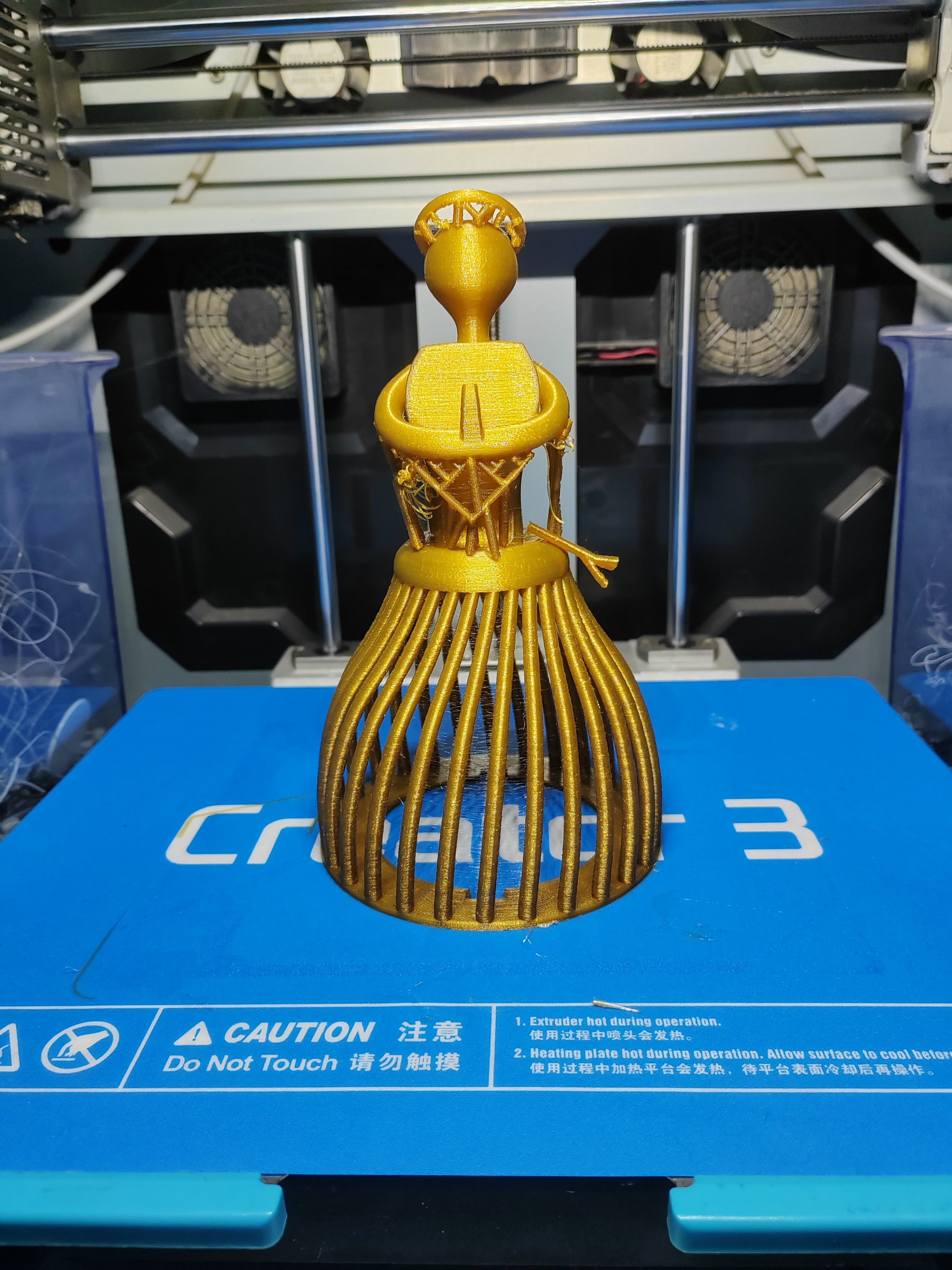 Angel Christmas Ornament 3D print model_3