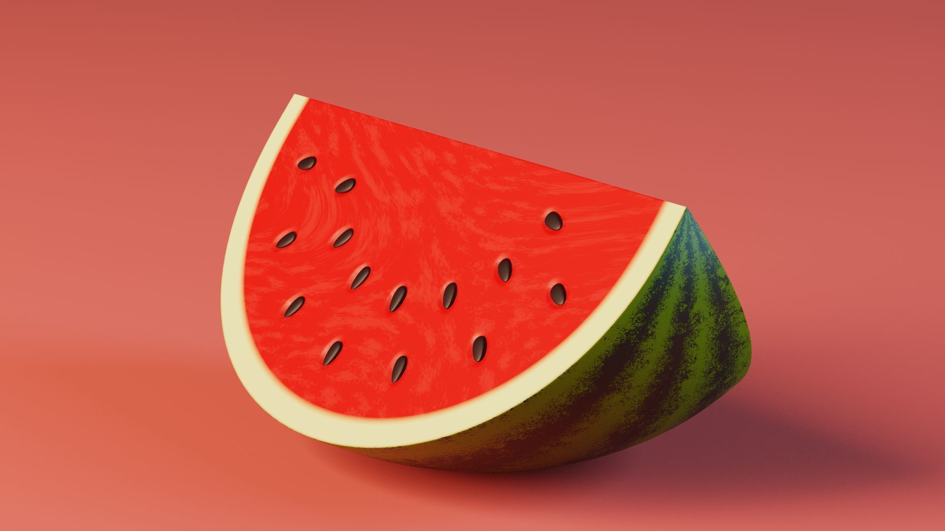 stylized basic fruits 3D model_23