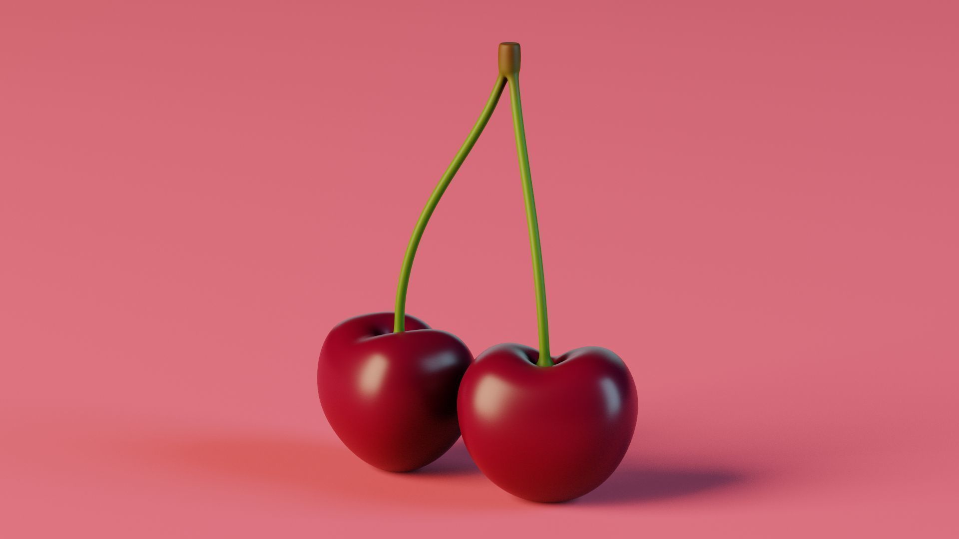 stylized basic fruits 3D model_5