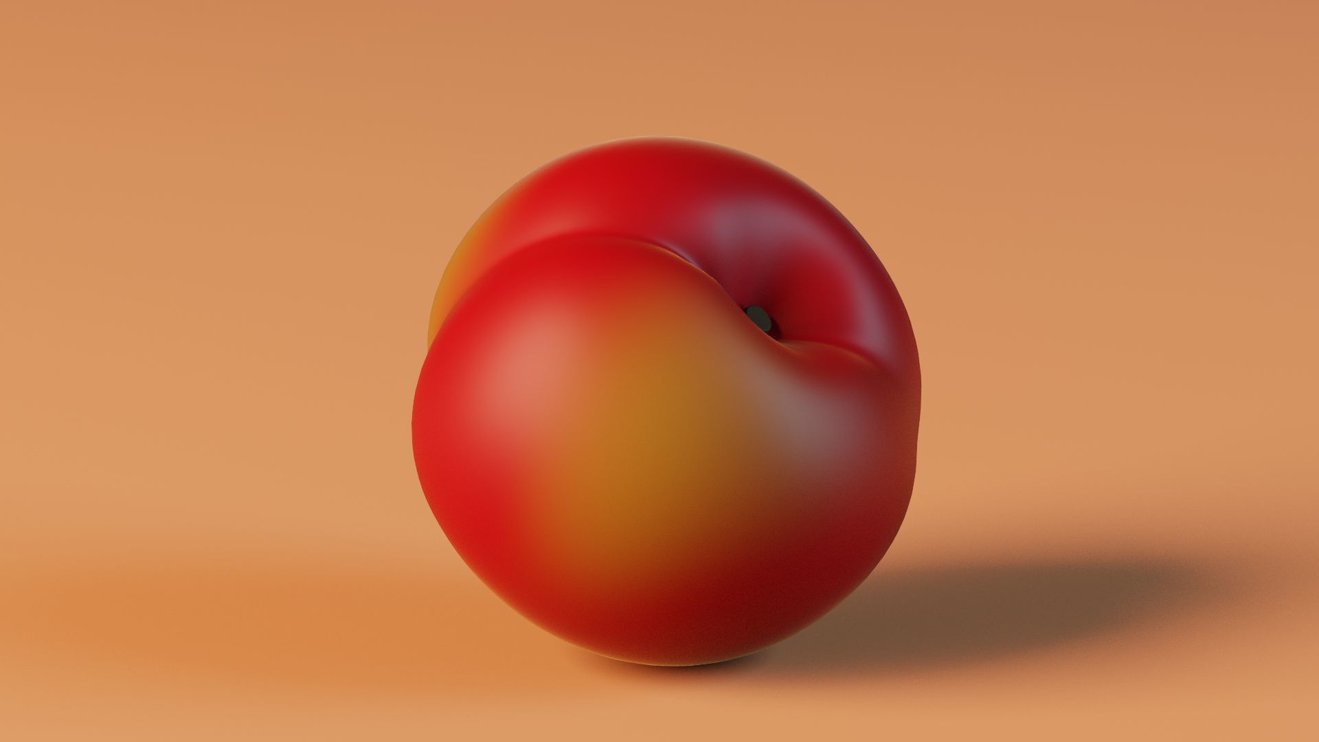 stylized basic fruits 3D model_15