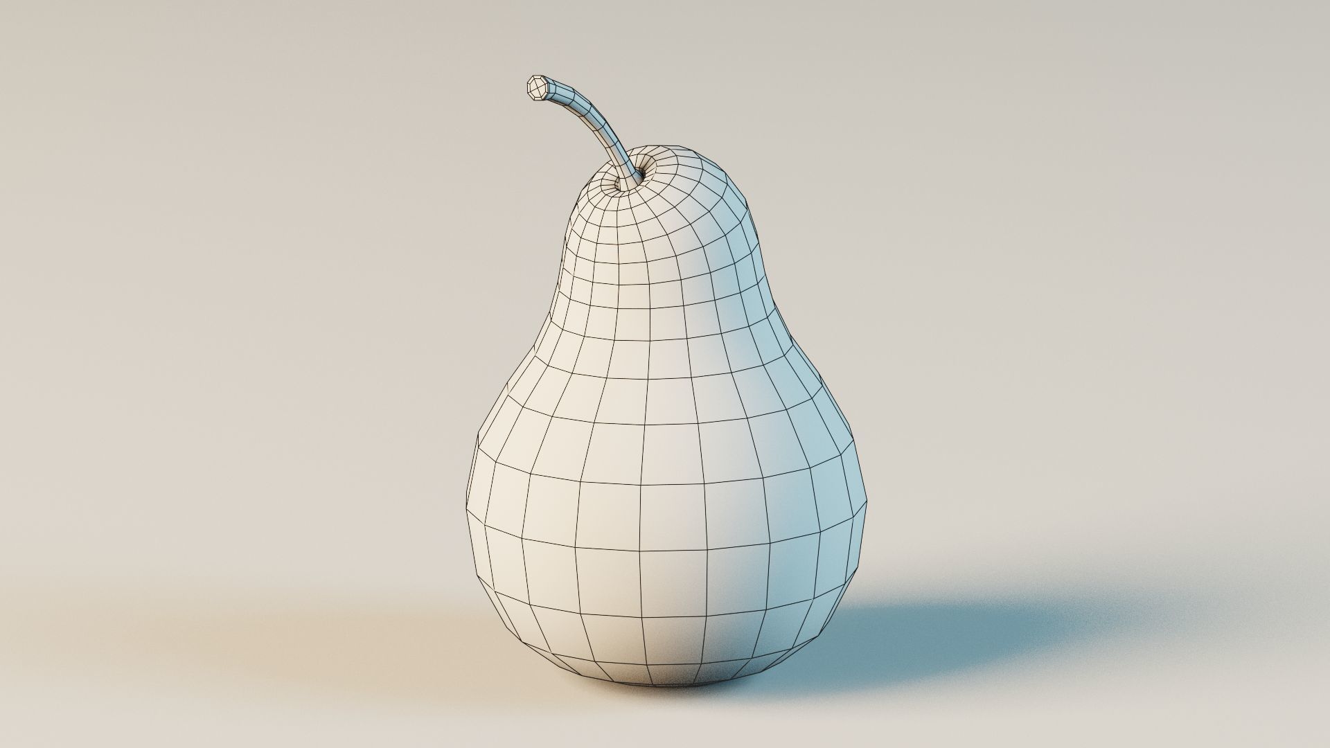 stylized basic fruits 3D model_18