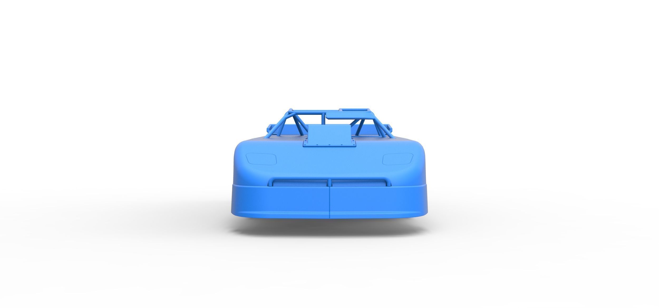 Shell of New Zealand Super Saloon race car V2 Scale 1 to 25 3D print model_4